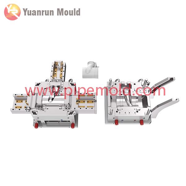 PVC MOLD-NOISE REDUCTION SWIRL TEE 160X100